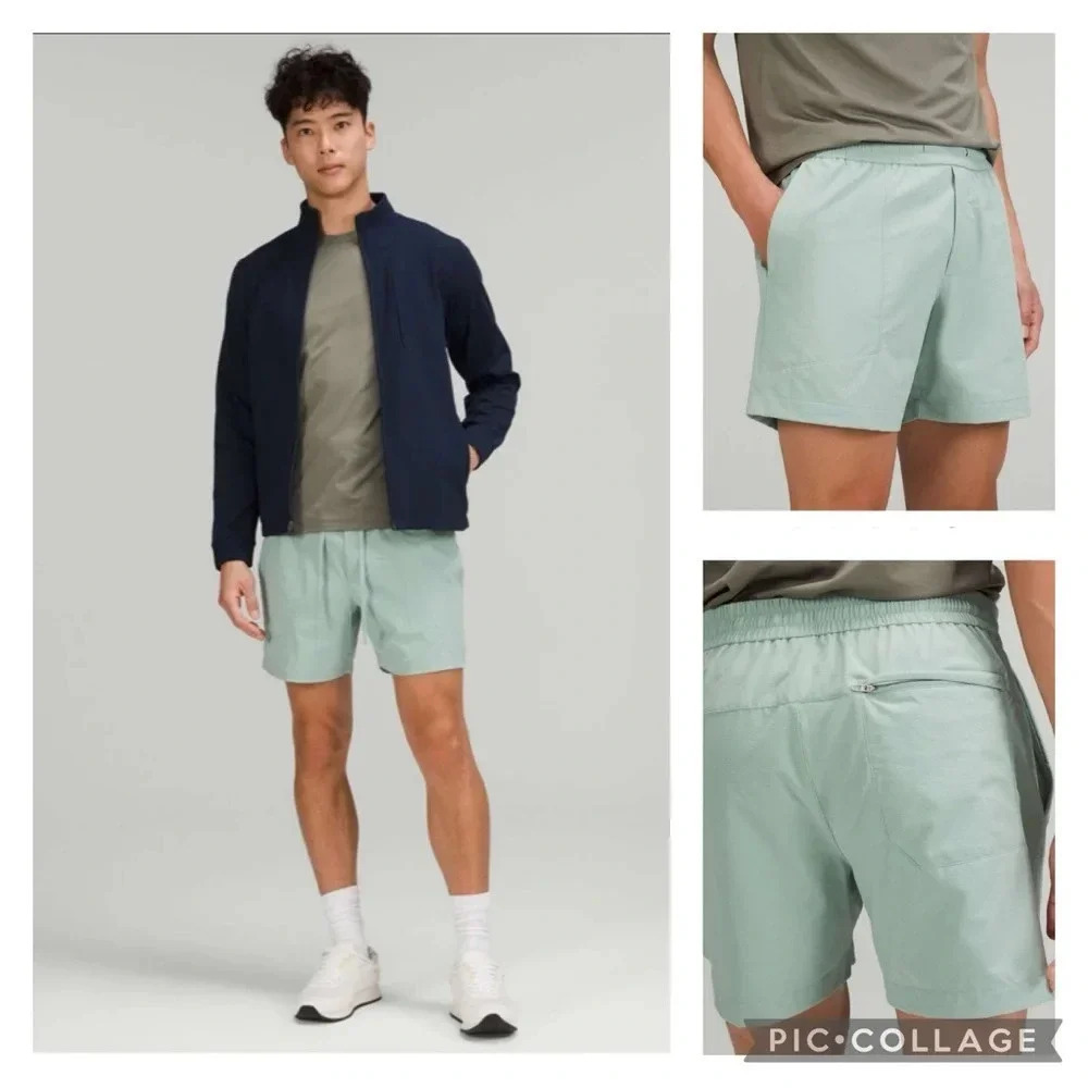 Lululemon Bowline Short 8" Stretch Ripstop Water Repellent Men’s Size Me…